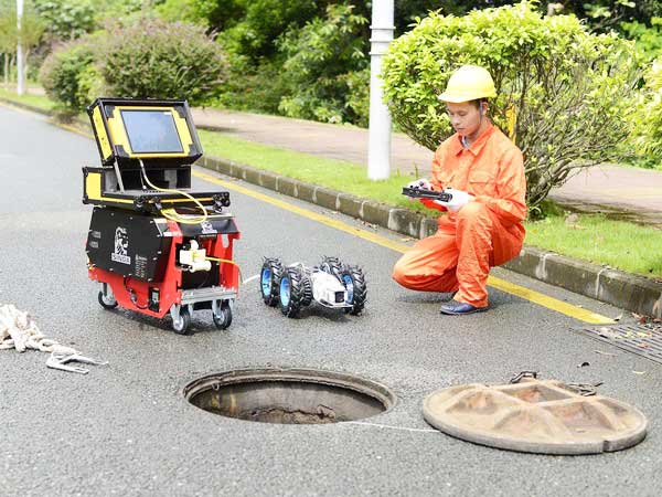 朗县管道机器人检测